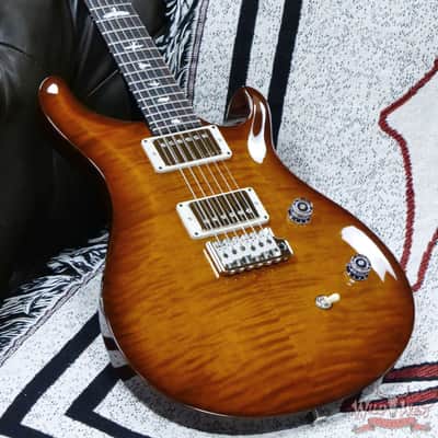 2023 Paul Reed Smith PRS Wild West Guitars 2023 Special Run CE 24 Painted Black Neck 57/08 Pickups Violin Amber Sunburst image 7