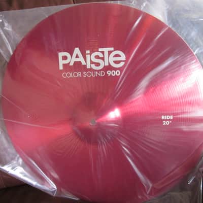 Paiste Color Sound 900 20" Ride Cymbal Red 1921620 image 2