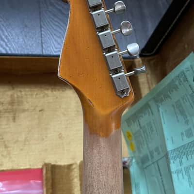 2024 Fender Stratocaster Super Heavy Relic 1965 Sunburst Sparkle Custom Shop image 14