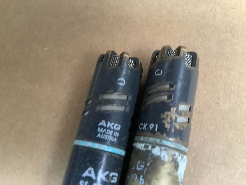 2 x AKG Akg SE 300b with CK91 capsule / vintage made in Austria image 1