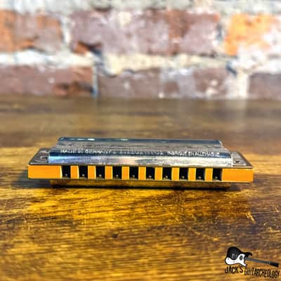 Hohner Marine Band 'G' Harmonica (1970s - Silver) image 3