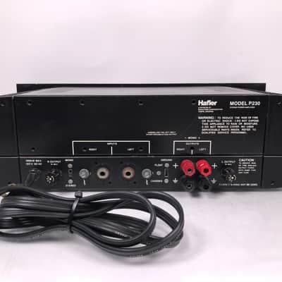 Hafler P230 Stereo Power Amplifier image 7