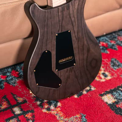 PRS Wood Library DGT 10 Top in Satin Purple Charcoal Wrap Burst image 5