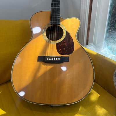 2018 Martin OMC-28E Standard Series Natural w/ Fishman Aura VT Enhance & Original Hardshell Case image 1