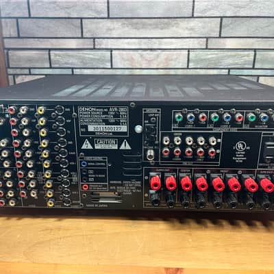 Denon AVR-2803 home theater receiver made in Japan image 2