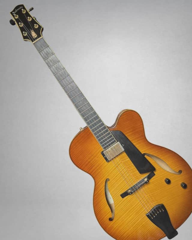 JAZZ!! Sadowsky Jim Hall Archtop Electric Guitar Caramel Burst image 1