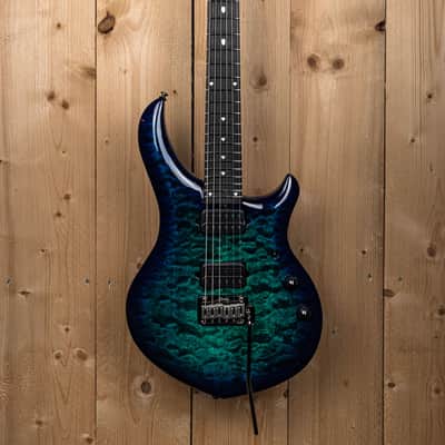 Sterling MAJ200X QM John Petrucci Signature Majesty DiMarzio 2021 - Present - Cerulean Paradise image 1