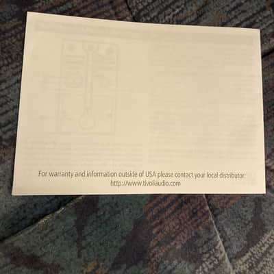 Tivoli Audio PAL MULTILANGUAGE Original Owners Manual / User Manual image 2