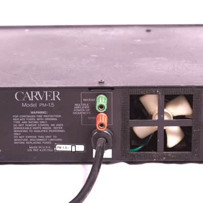 CARVER PM-1.5 High Quality Stereo Power Amp 450 watts image 9
