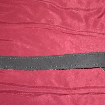 new with tags very near A+ Perri’s Leathers Ltd BM2-NKL 2" Soft Italian Premium Leather Nickel (light gray) / Suede Black Guitar Strap - main side is Nickel Leather / other side is Black Suede (can be reversed) - adjustable length of 35" to about 50" image 24