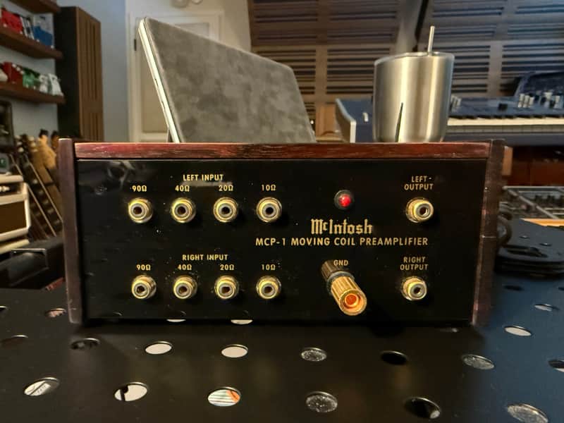 McIntosh MCP1 Moving Coil Phono Preamp 1982 - 1987 - Pristine and Fully Serviced