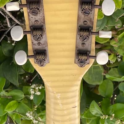 Kay K6868 Archtop Acoustic Guitar Harmony Silvertone Airli 60s - Blonde image 20