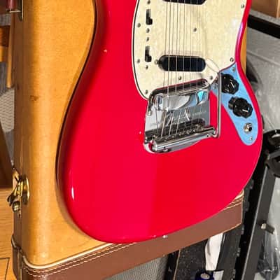 Fender Mustang Guitar with Rosewood Fretboard 1964 - Dakota Red image 1