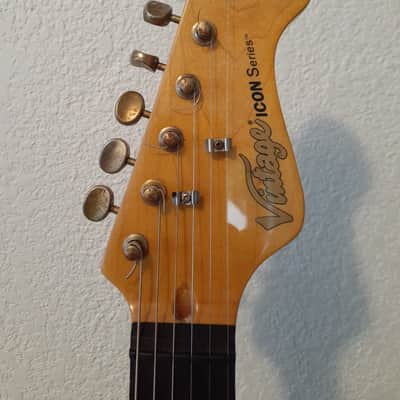 Vintage V6H Icon Distressed Tobacco Sunburst image 2