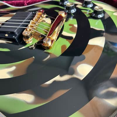 Gibson Zakk Wylde Les Paul Custom 2003 - 2016 - Camo Bullseye Limited Edition image 9