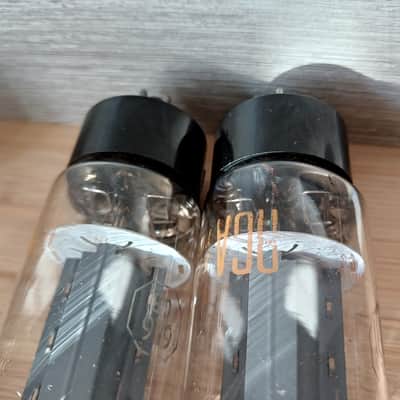 Rare RCA 6L6GB 6L6 GB matched pair, DOUBLE RECTANGULAR GETTER, big glass, 5881 sub super strong USA made Holy grail ! image 11