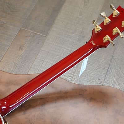 2015 Gibson Custom Shop Les Paul Custom Figured Electric Guitar Iced Tea Burst + COA OHSC image 18