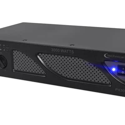 Technical Pro PX3000 Professional 2U 2-Channel 3000 Watt Power DJ Amplifier image 1