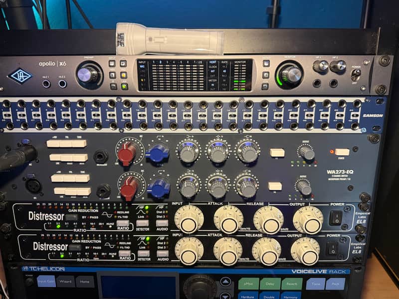 Warm Audio WA273-EQ 2-Channel British Microphone Preamp / EQ 2018 - Present - RAF Blue Gray Bild 1