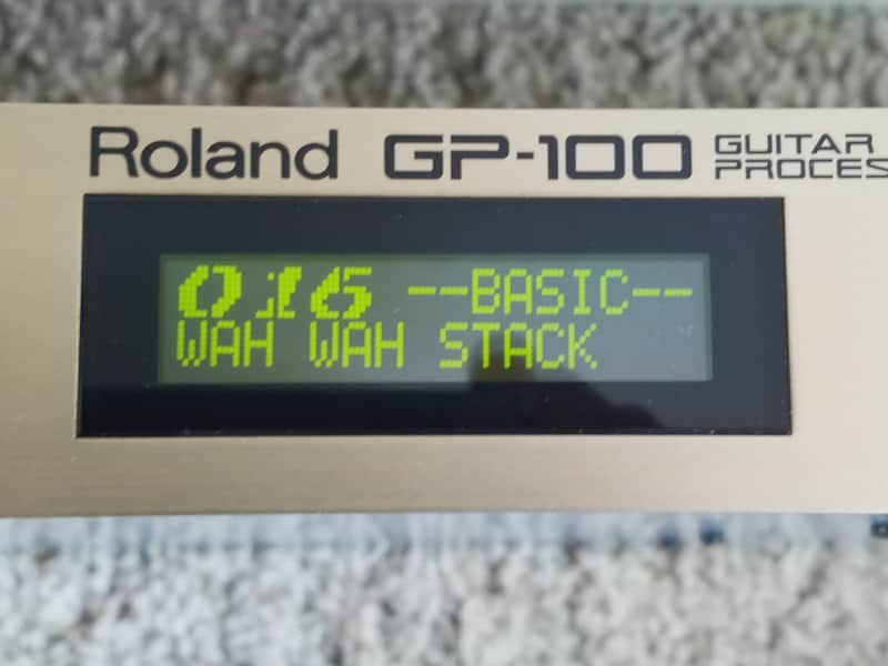 Roland GP-100 Multi-Effects Processor ( Boss GP100 Slow Gear