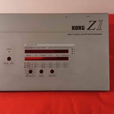 Korg Z1 - Front panel (European serial number 000024) - (not ship outside Europe) image 9