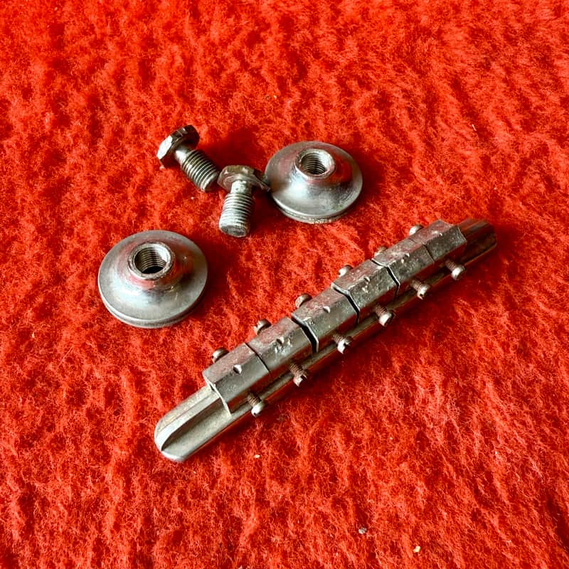 1960 Guild Hagstrom guitar bridge Nickel