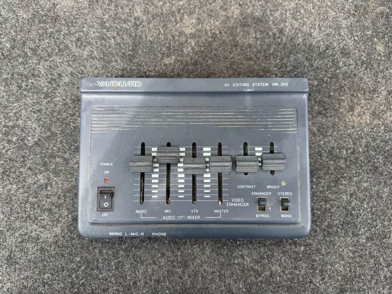 Vanguard VM303 Video Enhancer & Sound Mixer AV Editing System image 1