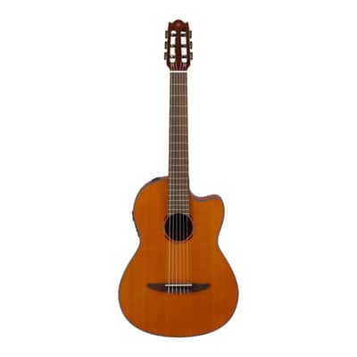 Yamaha NCX1C Acoustic/Electric Nylon String Guitar - Natural image 3