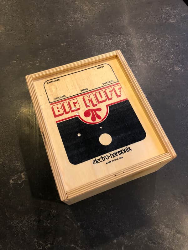electro-harmonix BIG MUFF/ボックスあり Electro-Harmonix Big Muff Wooden Box 1990's | Reverb