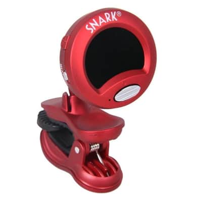 Snark Tuner Acoustic Electric Guitar ST-2 RE Clip Red Chromatic Instrument image 3