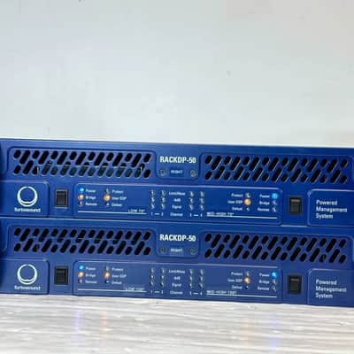 TURBOSOUND RACK DP-50  4CH POWER AMPLIFIER #6016 (ONE) THS image 10