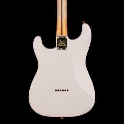 Fender Custom Shop Limited Edition 1954 Hardtail Stratocaster Journeyman Relic - Super Faded Aged Shell Pink #0339 image 4