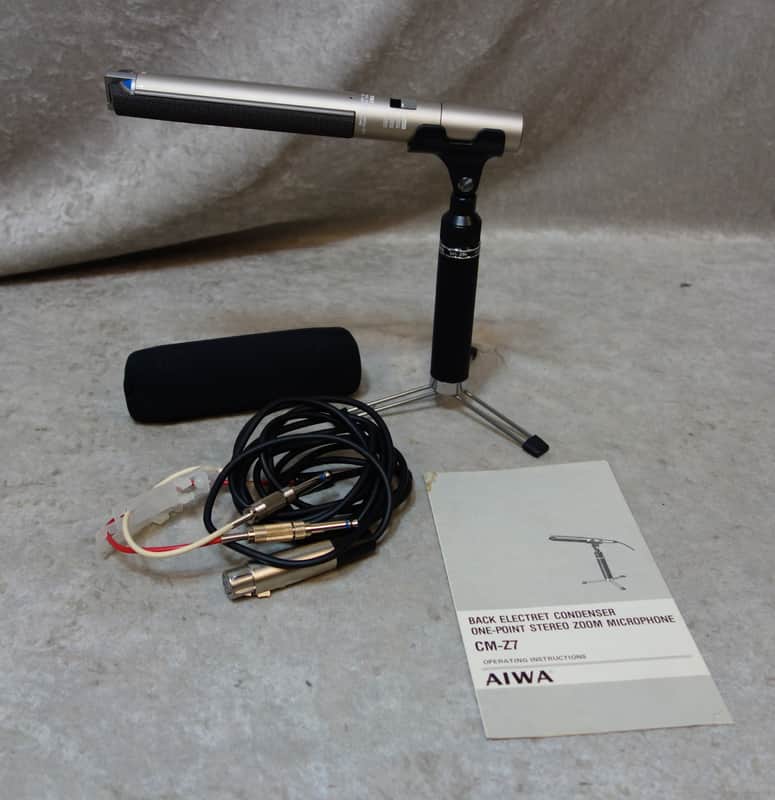AIWA CM-Z7 Condenser Stereo Zoom Microphone | Reverb
