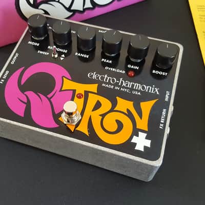 Electro-Harmonix Q-Tron Plus Envelope Filter with Effects Loop 2008 - Present - Black / Purple / Orange image 8