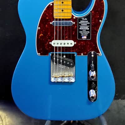 Fender American Professional Classic Hotshot Telecaster 2025 - Faded Lake Placid Blue w/FREE Pro Set Up image 3