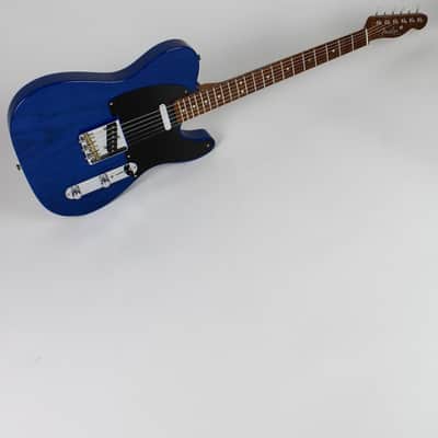 Fender Custom Shop American Custom Telecaster NOS, Roasted 3A Flame Maple Neck - Sapphire Blue Transparent 2026 w/OHSC image 6