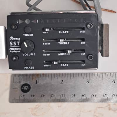 Ibanez SST 5AEQ43F Acoustic Guitar Preamp SST C for Fishman Sonicore w/ Battery Box - Version 9.3 - 90's-2000's - NOS Unused image 9