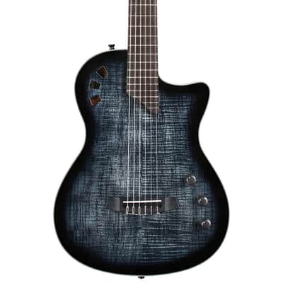 Cordoba Stage Guitar - Black Burst - Chambered Thin-body, Nylon String Acoustic Electric image 1