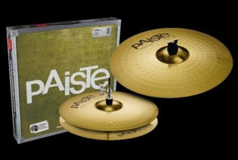 Paiste 101 Brass Essential 14" Hat 18"Crash / Ride Box Set image 1