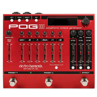 Electro-Harmonix POG3 Polyphonic Octave Generator Pedal - Open Box image 2