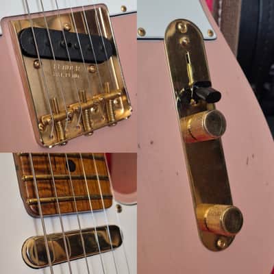 Fender Custom Shop '63 Tele Roasted 3A Flame MN Relic 2025 - Dirty Shell Pink ☆VIDEO☆ image 12
