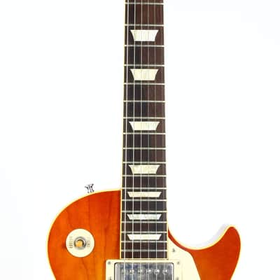 2003 Gibson BRAZILIAN ROSEWOOD 1958 Les Paul Standard Reissue R8 58 Custom Shop Reissue Sunburst image 8