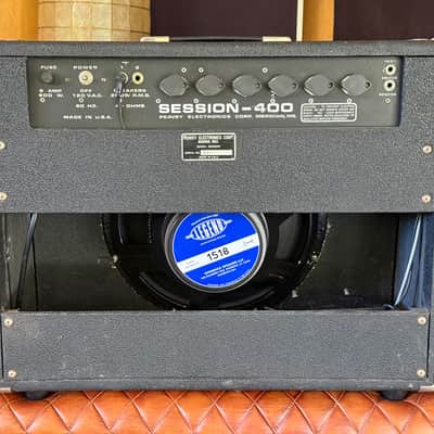 1988 Peavey Session 400 15" combo solid state guitar amp image 3