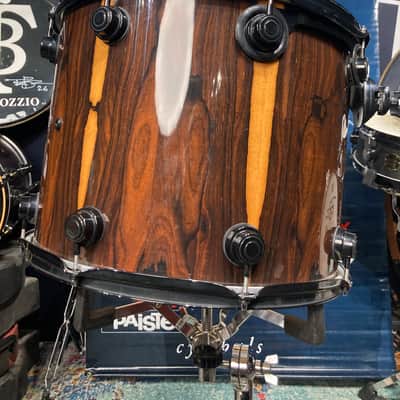 Terry Bozzio's DW -18x13" Collector's Series Maple Mounted Tom 2007 - Exotic Rosewood Satin Oil image 6