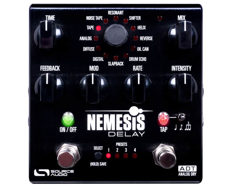Source Audio SA260A Nemesis ADT Delay Pedal w/Analog Dry Path - Open Box image 1