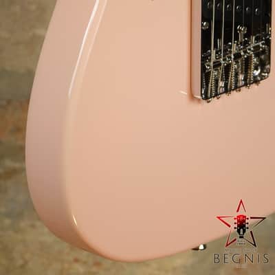 JET GUITARS JT300 PKR - Telecaster Roasted Maple Neck & Rosewood - Pink image 12