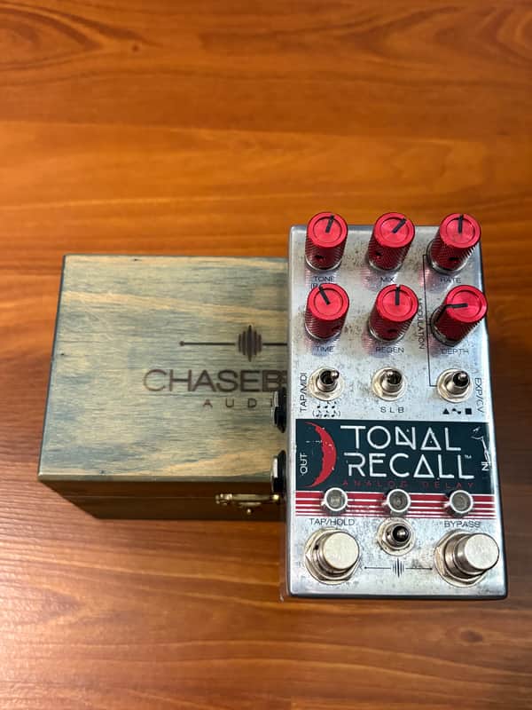 Chase Bliss Audio Tonal Recall V2 Red Knob Mod Analog Delay | Reverb