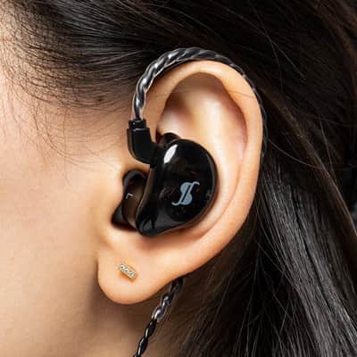Stagg High-Resolution Sound Isolating In-Ear Monitors, Black - SPM-235BK image 7