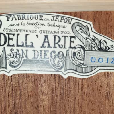 Stringphonic #503 Gypsy Jazz Manouche Guitar w/ HSC image 7