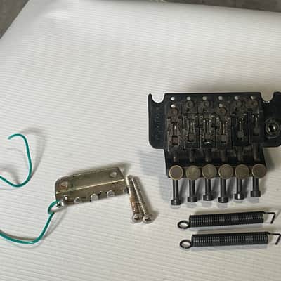 1984 Era Kramer Original Floyd Rose Made in Germany Black Tremolo Bridge Vibrato